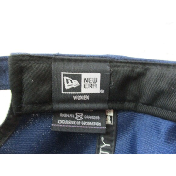 Denver Broncos Hat Cap Strap Back Blue Orange New Era NFL Football Logo Womens - Picture 9 of 10